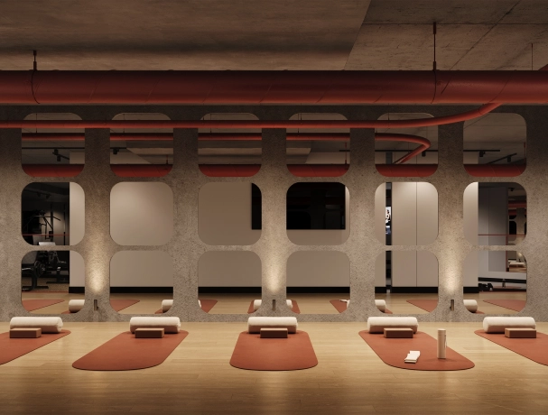 Salle de yoga